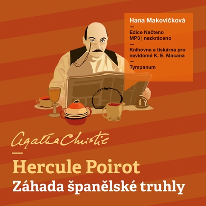 Audiokniha Záhada španělské truhly - Hana Makovičková, Agatha Christie